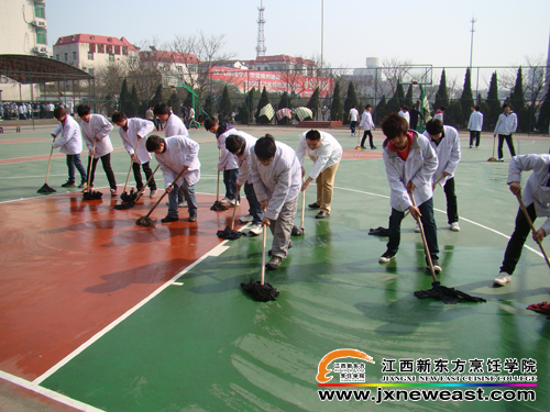 同學(xué)們干勁十足