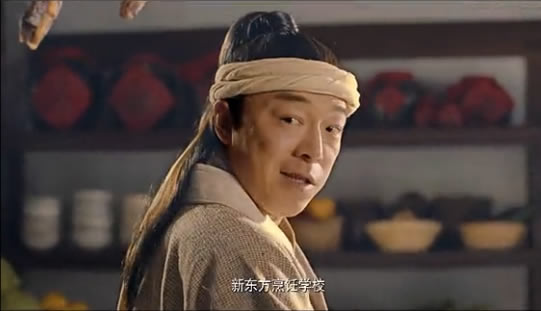 黃渤為新東方烹飪學(xué)校代言劇照.jpg