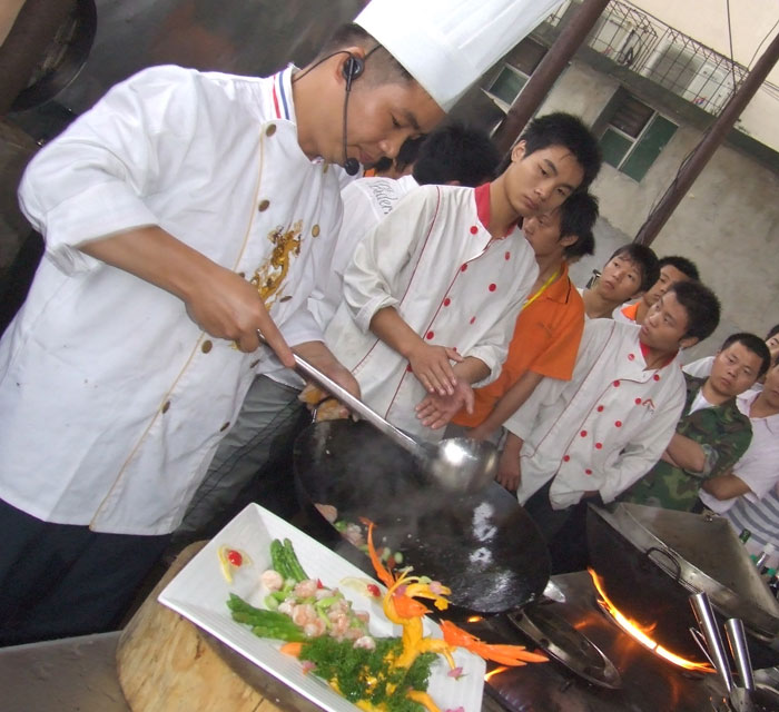 嫻熟的烹飪技術(shù)