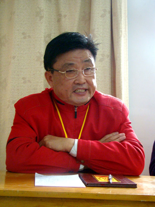 我院涂序鳳大師發(fā)表講話