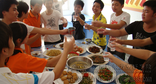 老生班級學(xué)員互相祝福鼓勵