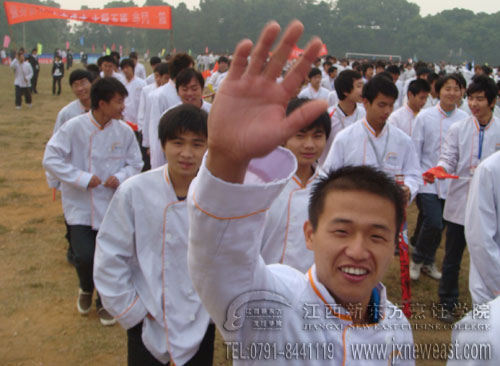 充滿活力的學(xué)員