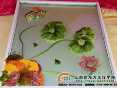 新東方杯青年烹飪大賽作品輕風(fēng)荷塘